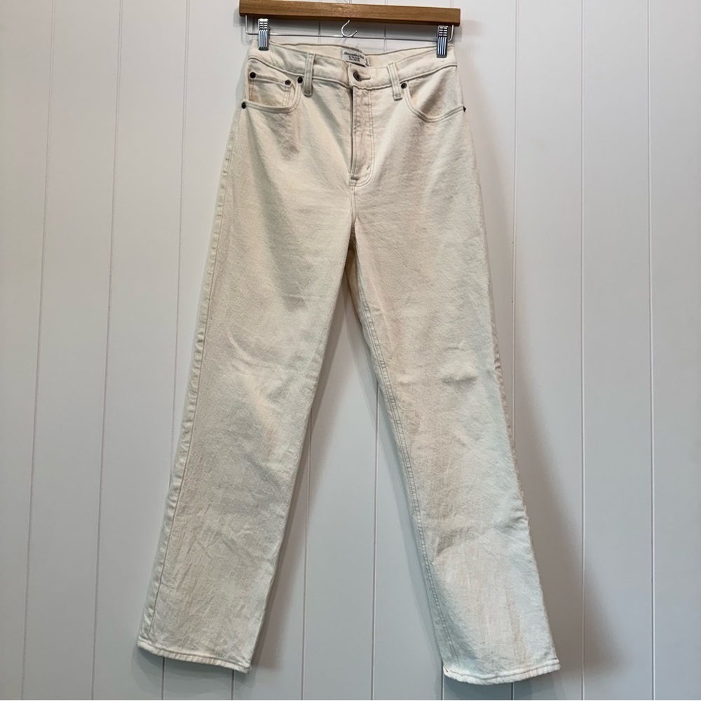 Abercrombie & Fitch The 90’s Straight Ultra High Rise Women’s Jeans Size 27 4 S